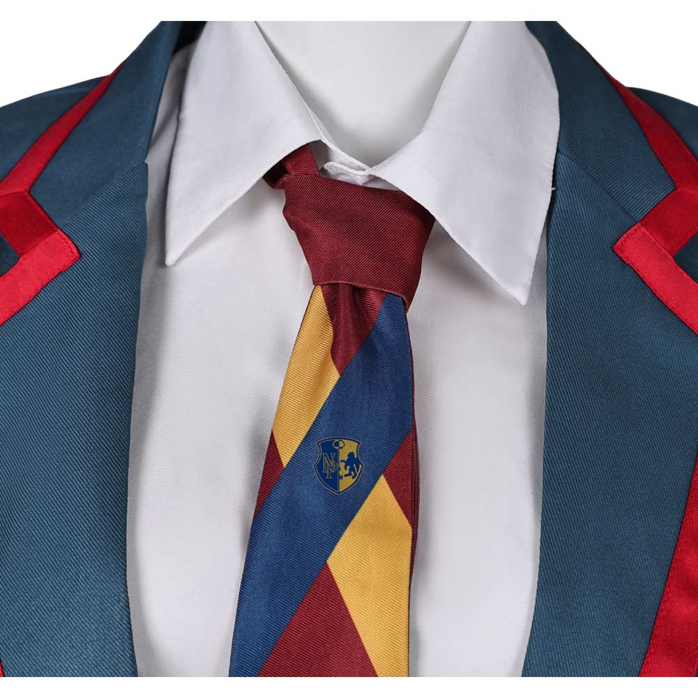 Beetlejuice 2 Astrid Deetz Uniforme Scolaire Bleu Cosplay Costume