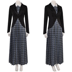 Beetlejuice 2(2024) Lydia Deetz Robe à Carreaux Cosplay Costume