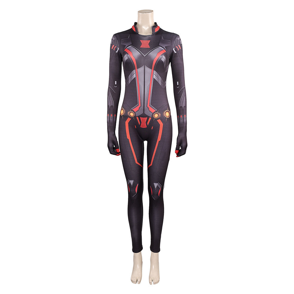 Black Widow Combinaison Noire Cosplay Costume