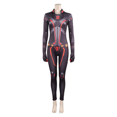 Black Widow Combinaison Noire Cosplay Costume