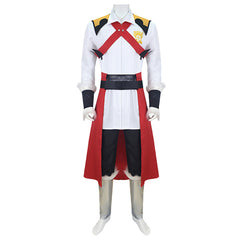 Castlevania: Nocturne Saison 2(2025) Belmont Tenue Blanche et Rouge Cosplay Costume