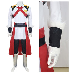 Castlevania: Nocturne Saison 2(2025) Belmont Tenue Blanche et Rouge Cosplay Costume