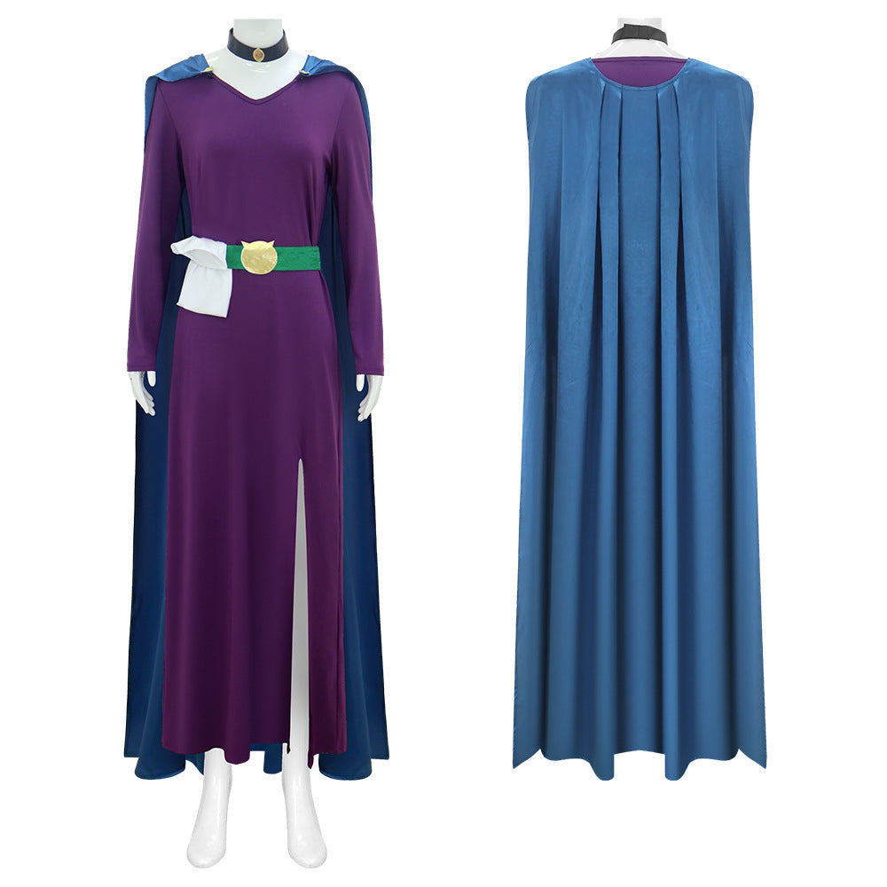 Catwoman Tenue Violette Cosplay Costume