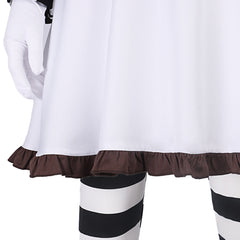 Charlie et la Chocolaterie Willy Wonka Robe Marron et Rose Cosplay Costume