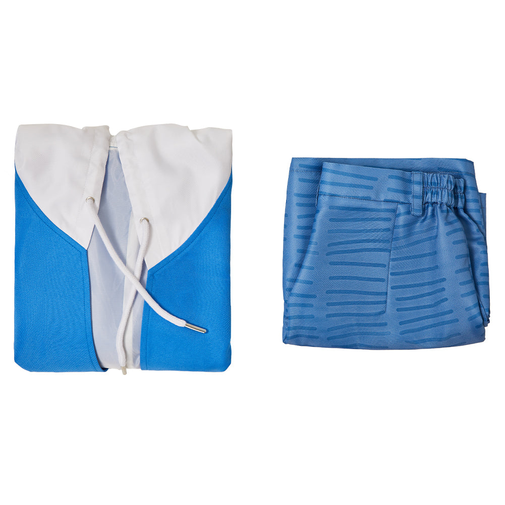 City The Animation(2025) Nagumo Midori Tenue Bleue Cosplay Costume