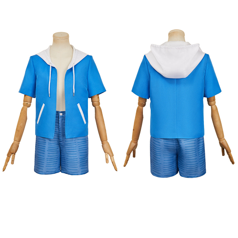 City The Animation(2025) Nagumo Midori Tenue Bleue Cosplay Costume