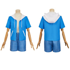 City The Animation(2025) Nagumo Midori Tenue Bleue Cosplay Costume