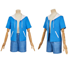 City The Animation(2025) Nagumo Midori Tenue Bleue Cosplay Costume