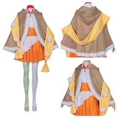 Cosmic Princess Kaguya(2026) Isayama Manami Tenue Jaune et Brune Cosplay Costume