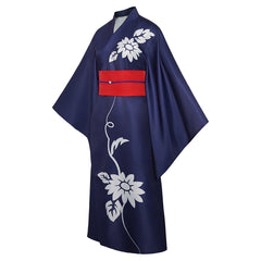 Cosmic Princess Kaguya(2026) Kaguya Kimono Bleu Cosplay Costume