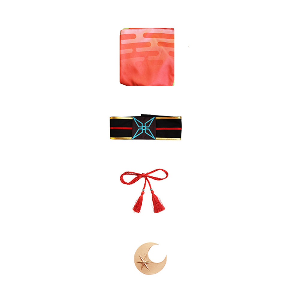 Cosmic Princess Kaguya(2026) Kaguya Robe Orange Cosplay Costume