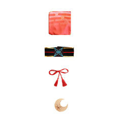 Cosmic Princess Kaguya(2026) Kaguya Robe Orange Cosplay Costume