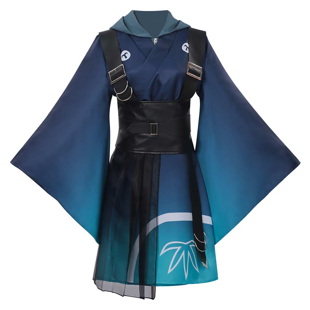 Cosmic Princess Kaguya(2026) Sakayori Iroha Robe de Scène Bleue Cosplay Costume