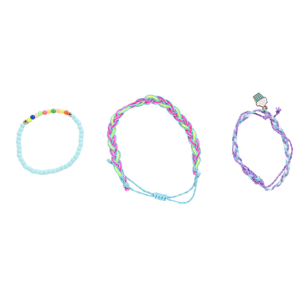 Cosplay Accessoire Jo Forgotten Island(2026) Film Cosplay Bracelet Rose et Violet