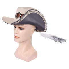 Cosplay Accessoire Will Turner Pirates of the Caribbean Film Cosplay Chapeau Beige