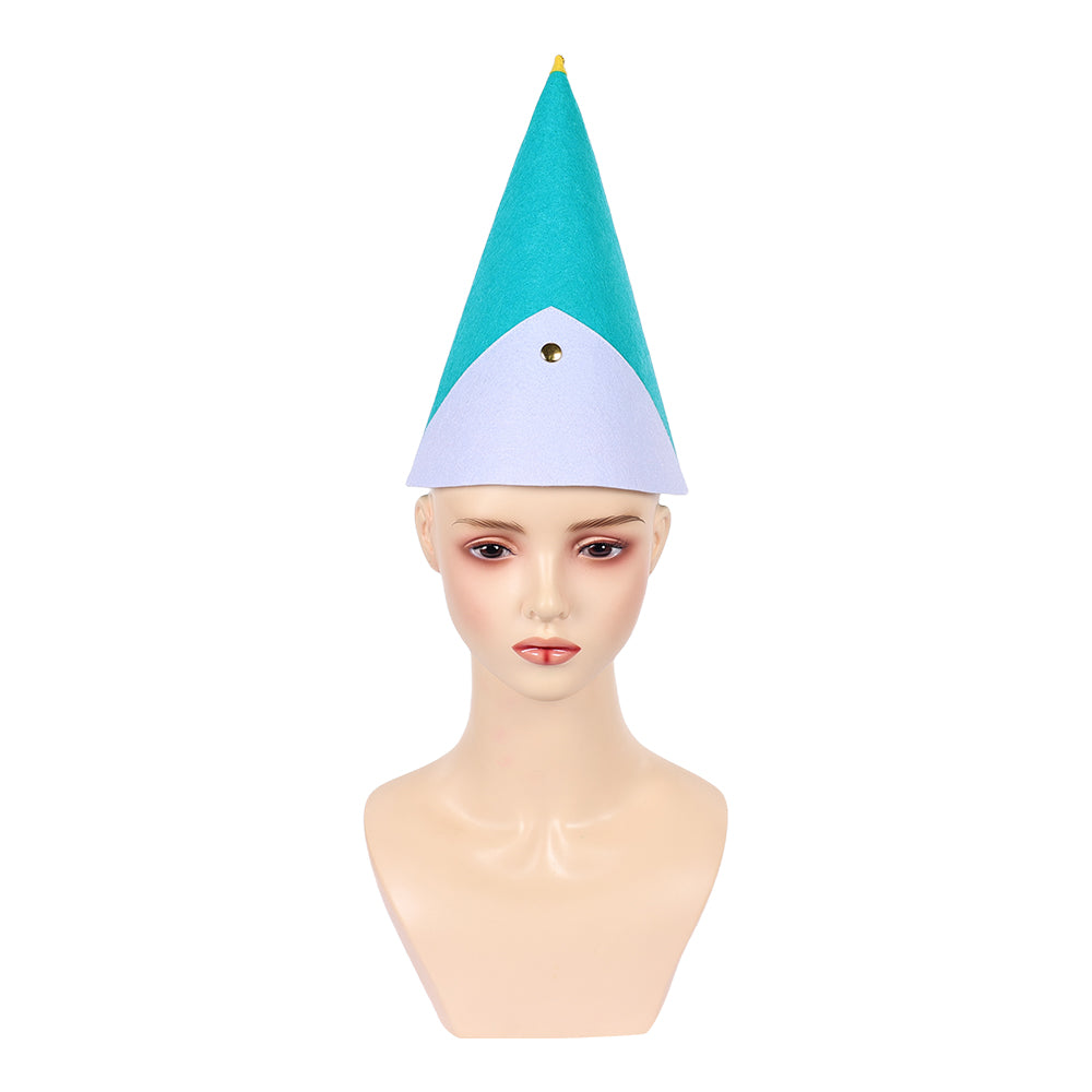 Cosplay Accessorie Coco Tongari Boushi no Atelier(2026) Anime Cosplay Chapeau Bleu et Blanc Femme
