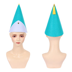 Cosplay Accessorie Coco Tongari Boushi no Atelier(2026) Anime Cosplay Chapeau Bleu et Blanc Femme