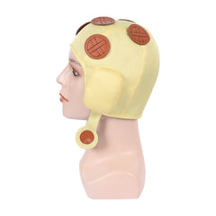 Cosplay Accessorie Pocoloco JJBA 7(2026) Anime Cosplay Chapeau Jaune Homme