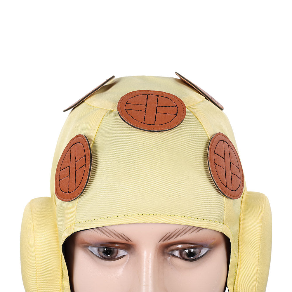 Cosplay Accessorie Pocoloco JJBA 7(2026) Anime Cosplay Chapeau Jaune Homme