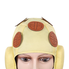 Cosplay Accessorie Pocoloco JJBA 7(2026) Anime Cosplay Chapeau Jaune Homme