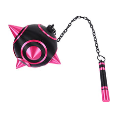 Cosplay Accessorie Rem RE0(2026) Anime Cosplay Masse d'Armes Rose et Noire Femme