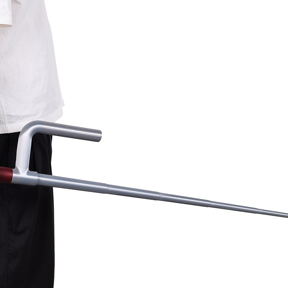 Cosplay Accessorie Smoker One Piece Live Action 2(2026) TV Cosplay Bâton Télescopique Argenté Homme