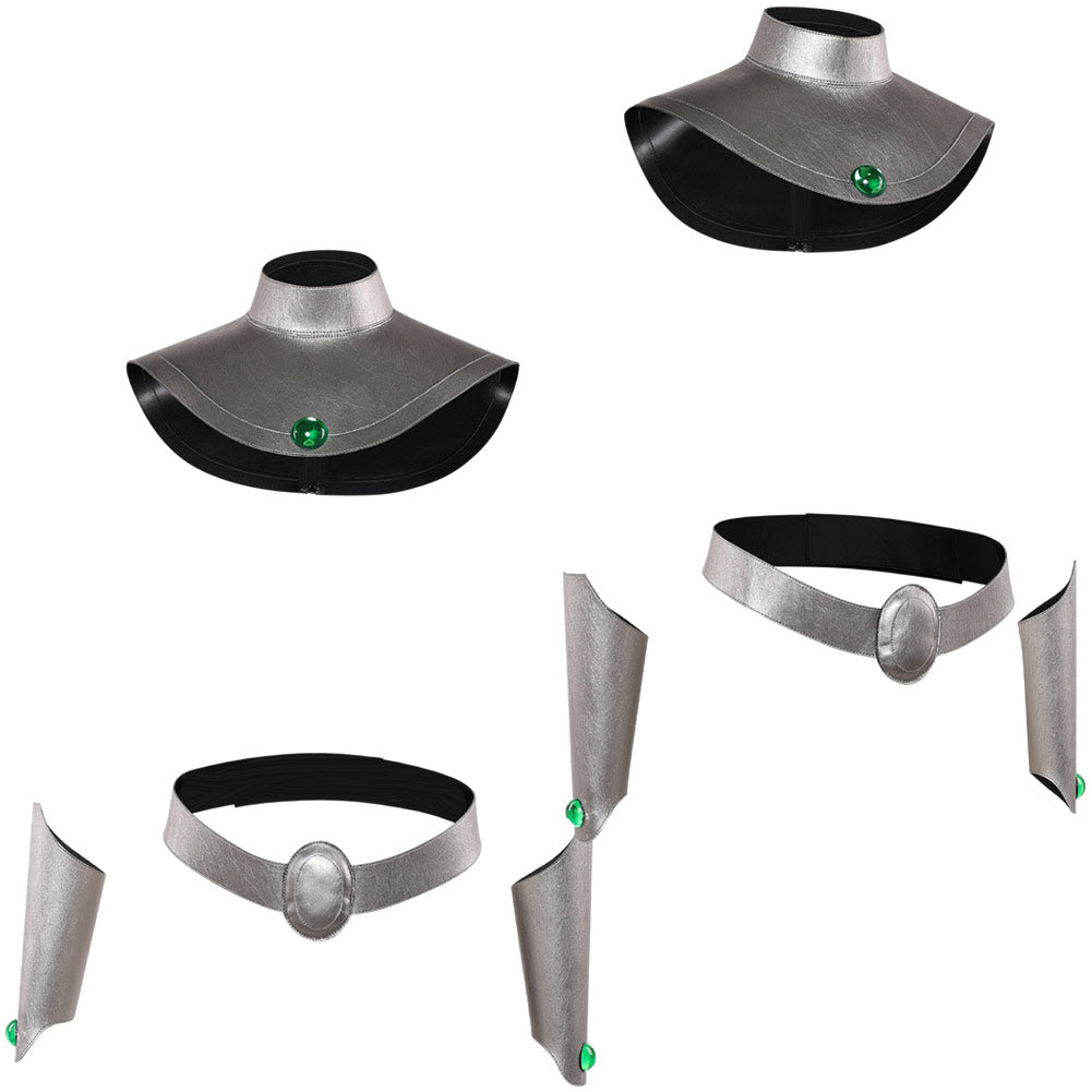 Cosplay Accessories Koriand'r Teen Titans TV Cosplay Châle+Protège-Poignets+Ceinture