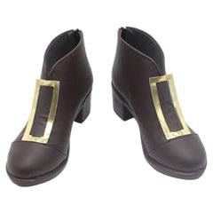 Cosplay Chaussures Agott Tongari Boushi no Atelier(2026) Anime Cosplay Chaussures Brunes
