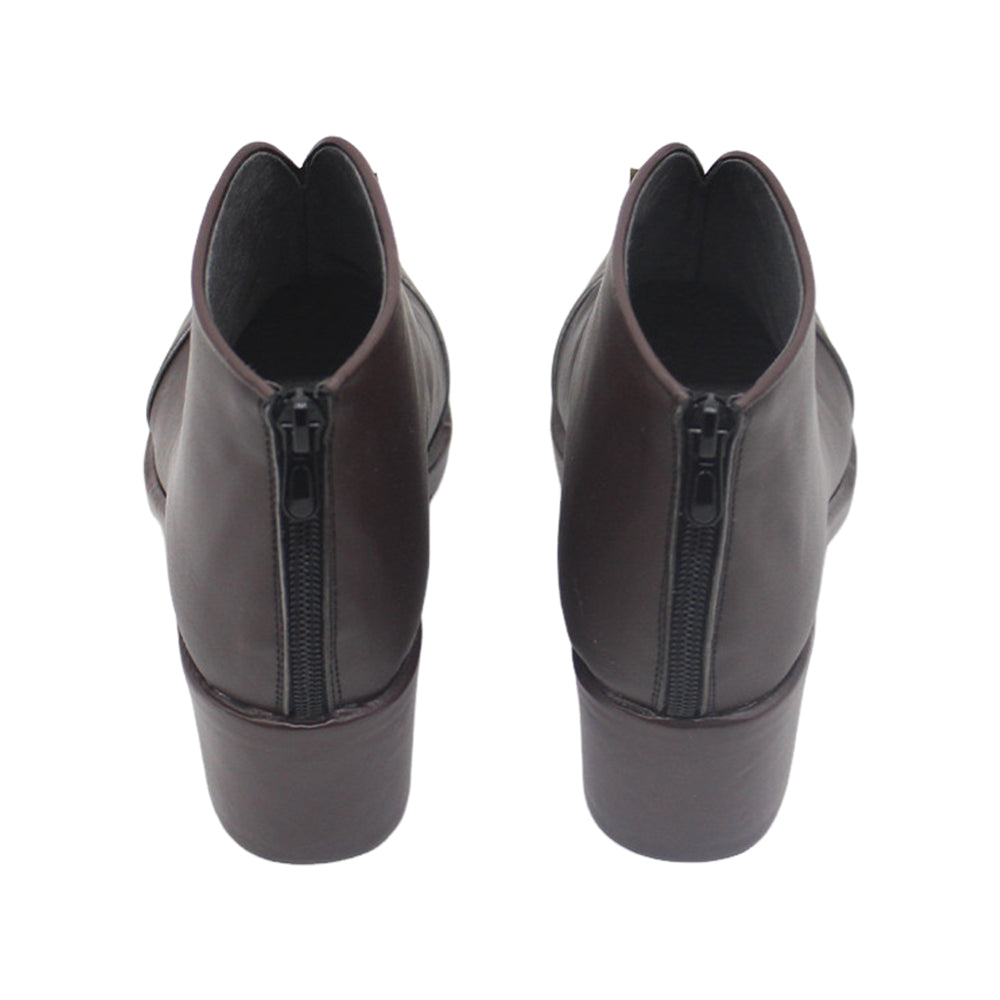 Cosplay Chaussures Agott Tongari Boushi no Atelier(2026) Anime Cosplay Chaussures Brunes