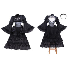 Cosplay Costume 2B NieR:Automata Jeu Cosplay Robe de Mariée Noire Femme