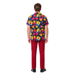 Cosplay Costume Ace Ventura Ace Ventura Jr.: Pet Detective Film Cosplay Tenue Rouge Homme