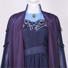 Cosplay Costume Agatha Harkness Wanda Vision TV Cosplay Robe Violette Femme