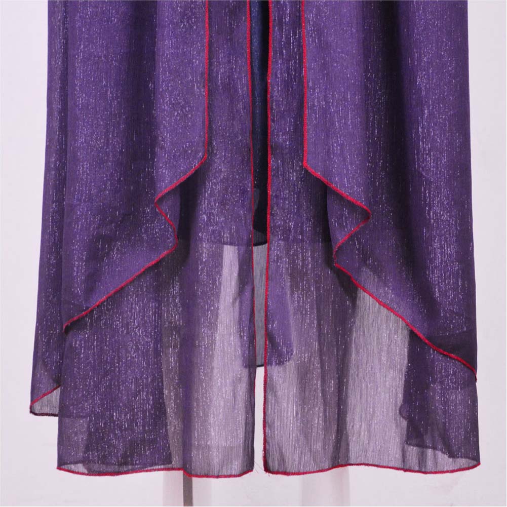 Cosplay Costume Agatha Harkness Wanda Vision TV Cosplay Robe Violette Femme