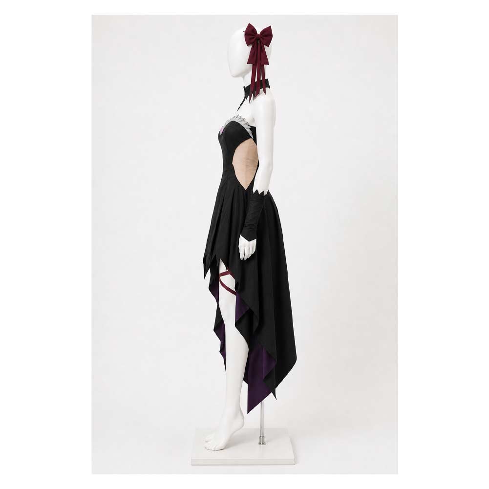 Cosplay Costume Akemi Homura Puella Magi Madoka Magica Anime Cosplay Robe Noire Femme