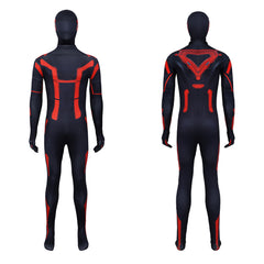 Cosplay Costume Ares Tron: Ares Film Cosplay Combinaison Noire et Rouge Adulte & Enfant
