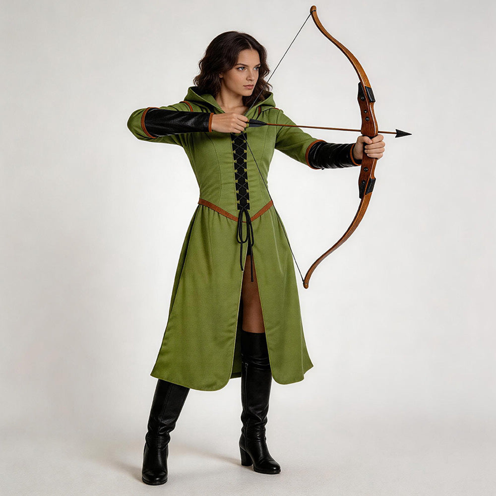 Cosplay Costume Arwen The Lord of the Rings: The Rings of Power Saison 3(2026) TV Cosplay Robe Verte Femme
