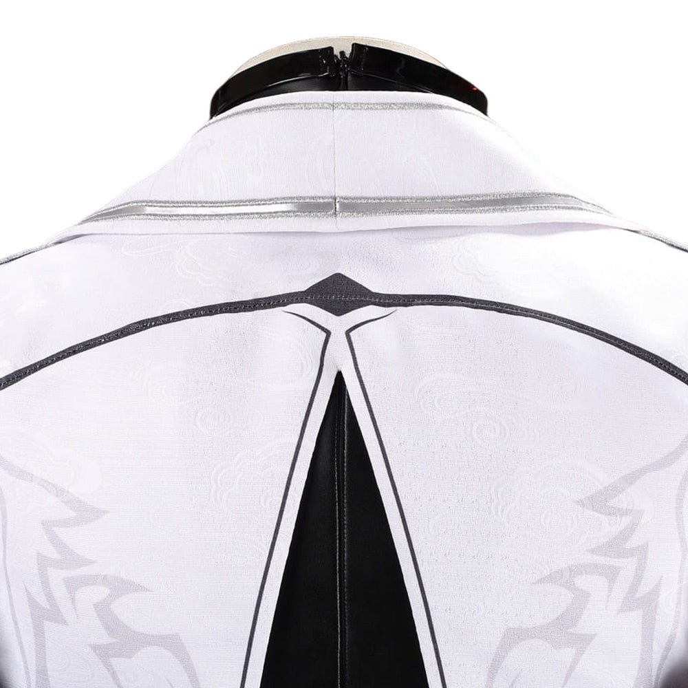 Cosplay Costume Ashveil Honkai: Star Rail Jeu Cosplay Tenue Blanche et Noire Homme