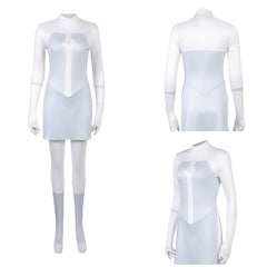 Cosplay Costume Atom Eve Viltrumite Invincible 4(2026) TV Cosplay Combinaison Blanche Femme