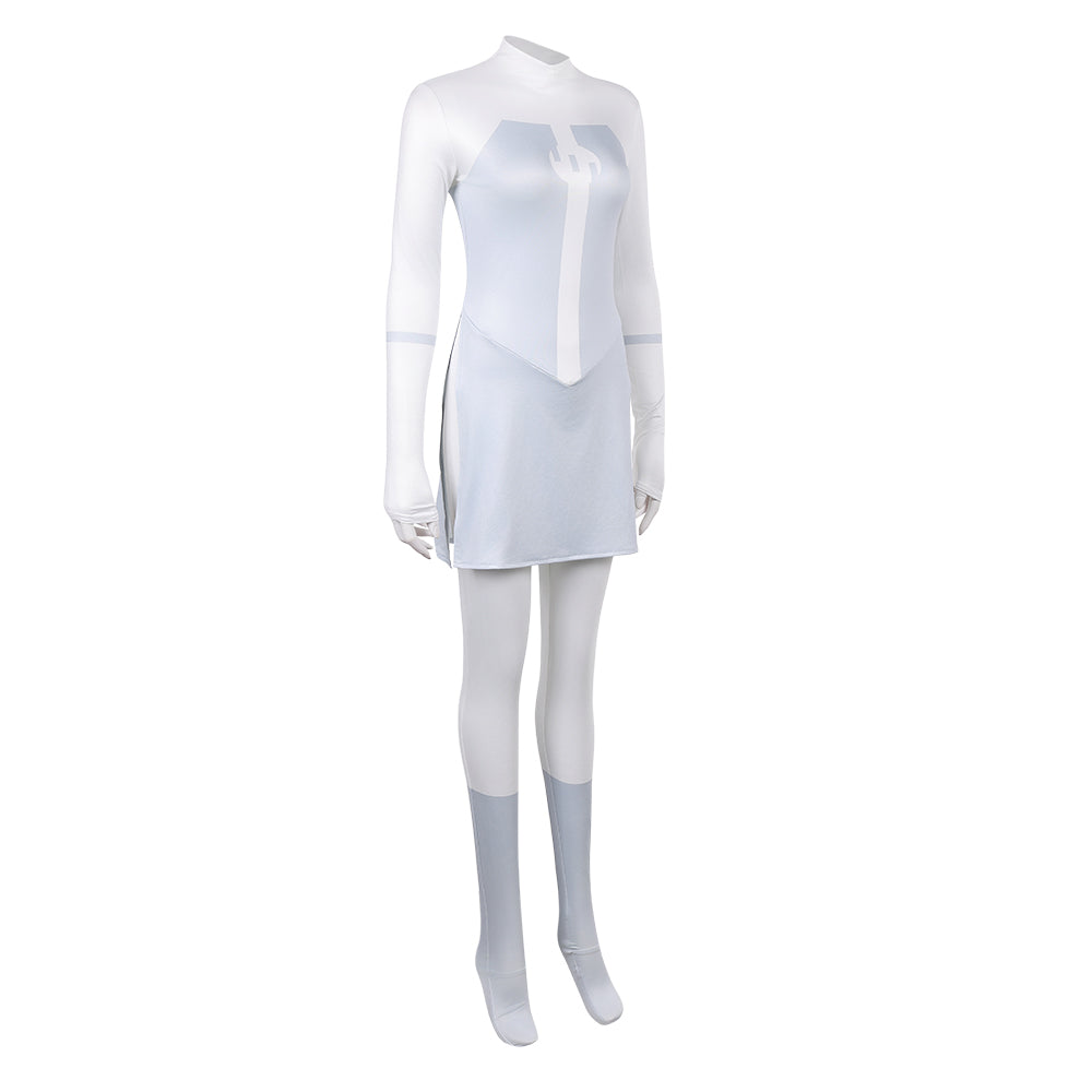 Cosplay Costume Atom Eve Viltrumite Invincible 4(2026) TV Cosplay Combinaison Blanche Femme