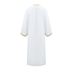 Cosplay Costume Aziraphale Good Omens 3(2026) TV Cosplay Robe Blanche Homme