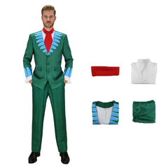 Cosplay Costume Baroque One Piece Live Action 2(2026) TV Cosplay Tenue Verte Homme