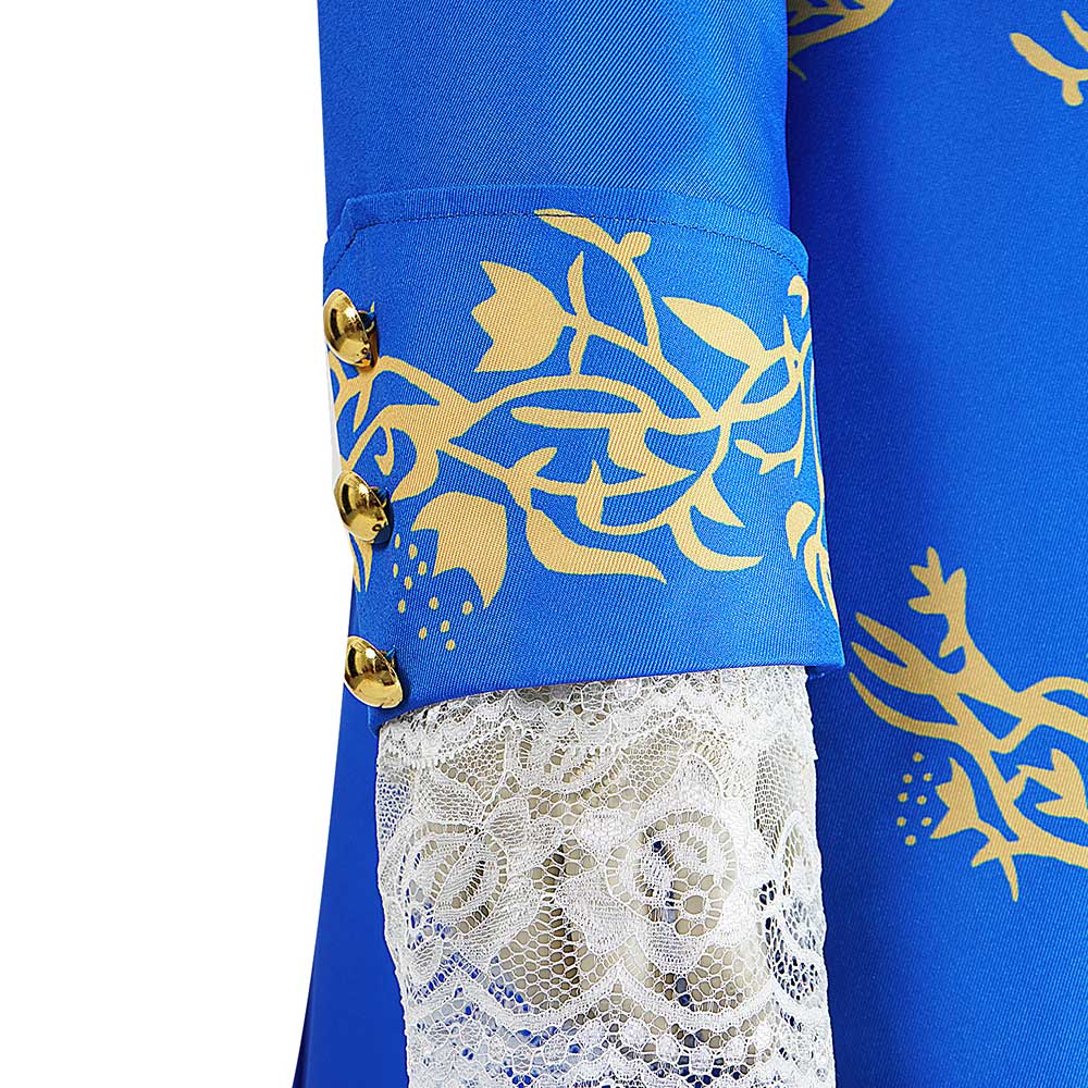 Cosplay Costume Beast La Belle et la Bête Film Cosplay Tenue Bleue Homme