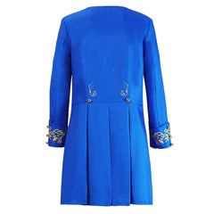 Cosplay Costume Beast La Belle et la Bête Film Cosplay Veste Bleue Homme
