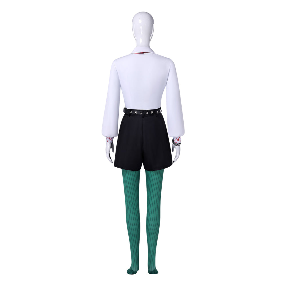 Cosplay Costume Billie Billie À la Croisée des Mondes(2026) Film Cosplay Tenue Noire et Blanche Femme