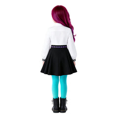 Cosplay Costume Billie Hexed(2026) Film Cosplay Tenue Noire et Blanche Enfant