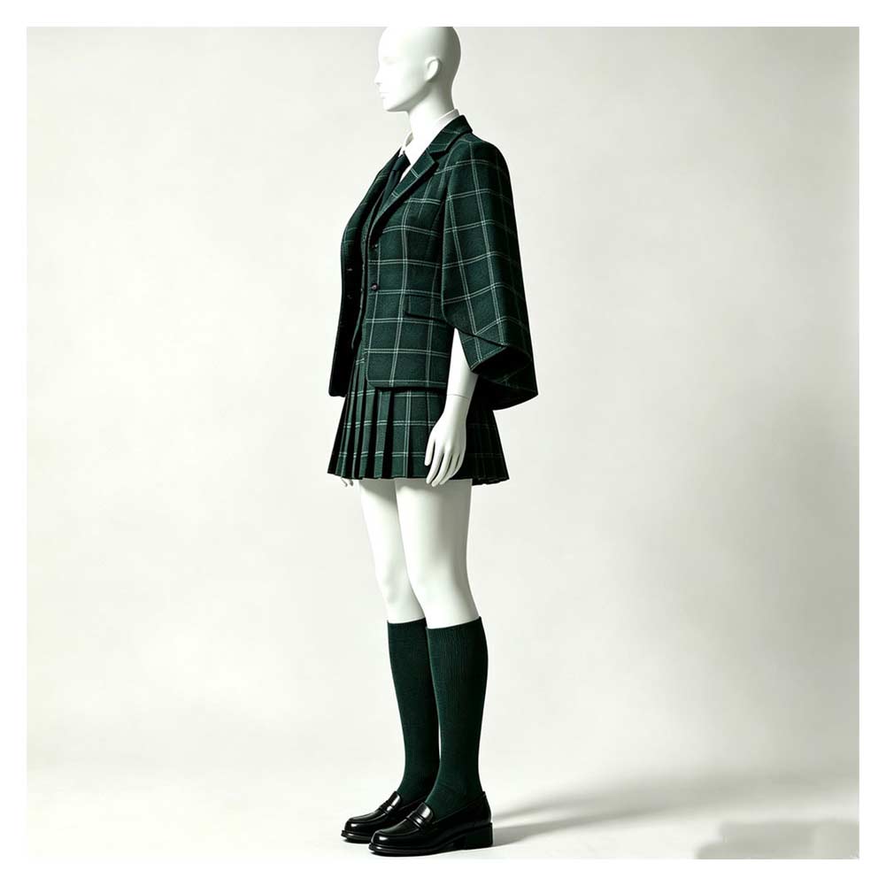 Cosplay Costume Blair Coven Academy(2026) TV Cosplay Uniforme Verte Femme