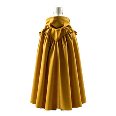 Cosplay Costume Blanche Neige Film Cosplay Cape Jaune Femme