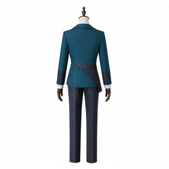 Cosplay Costume Boq Wicked Film Cosplay Tenue Verte et Grise Homme