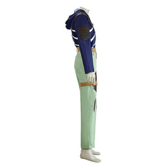 Cosplay Costume Caiman Doro He Doro 2(2026) Anime Cosplay Tenue Bleue et Verte Homme