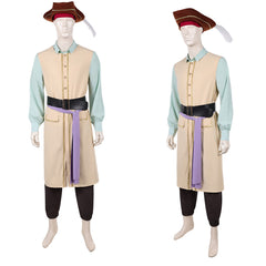 Cosplay Costume Captain Clark Backrooms(2026) Film Cosplay Tenue Beige et Verte Homme